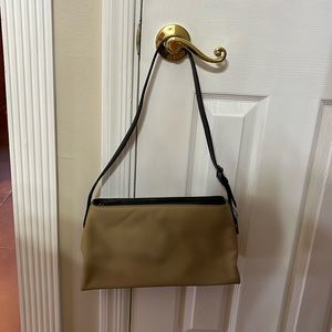 Vintage COACH nylon with leather details and leather strap